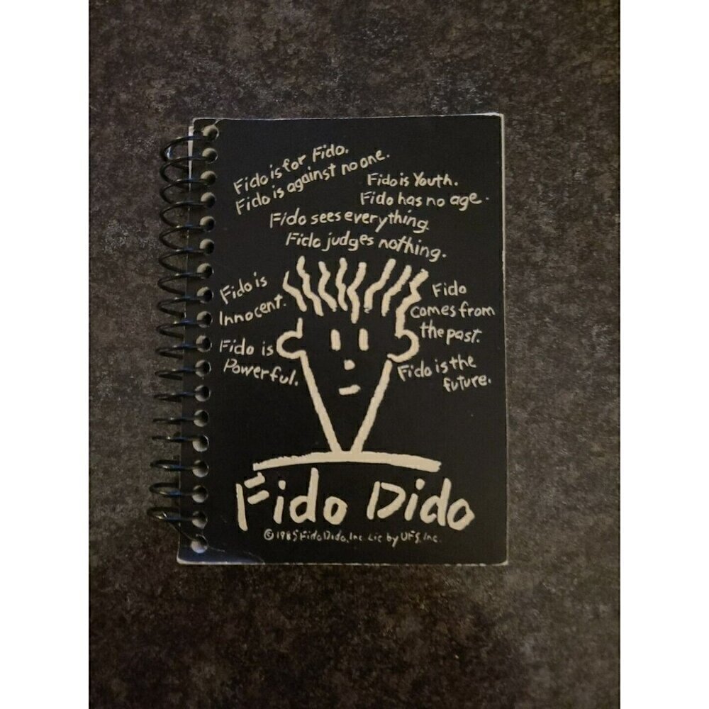 VTG Retro HTF Fido Dido Mini Spiral Notebook Made In Japan 7 Up Soda  Pop